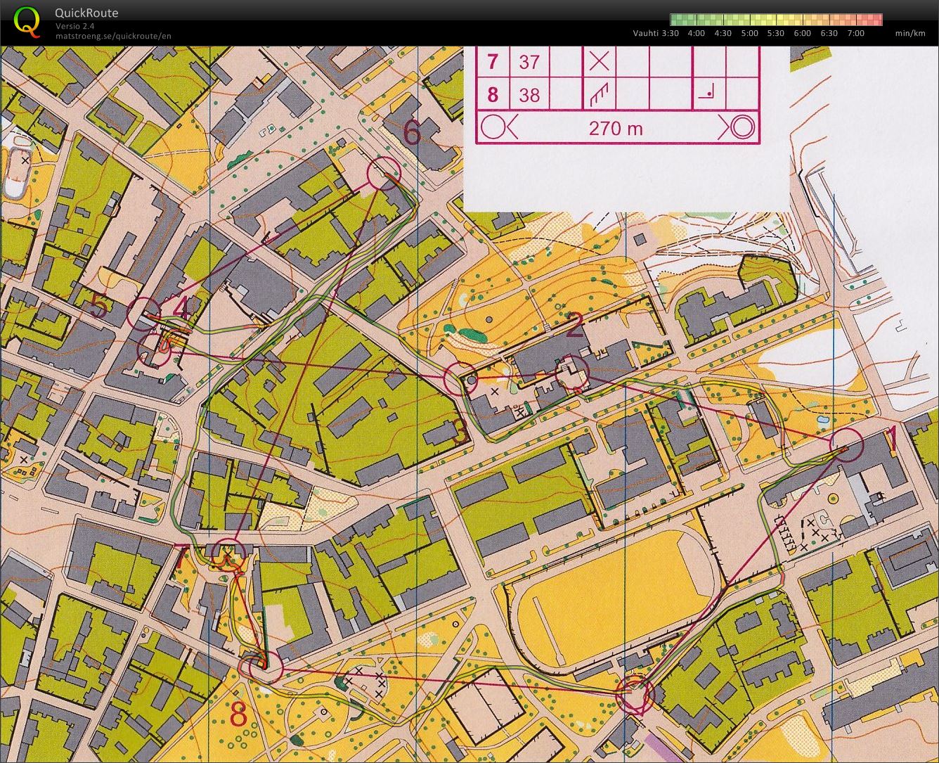 Tammisaari sprintti - rata 3 (14-04-2013)