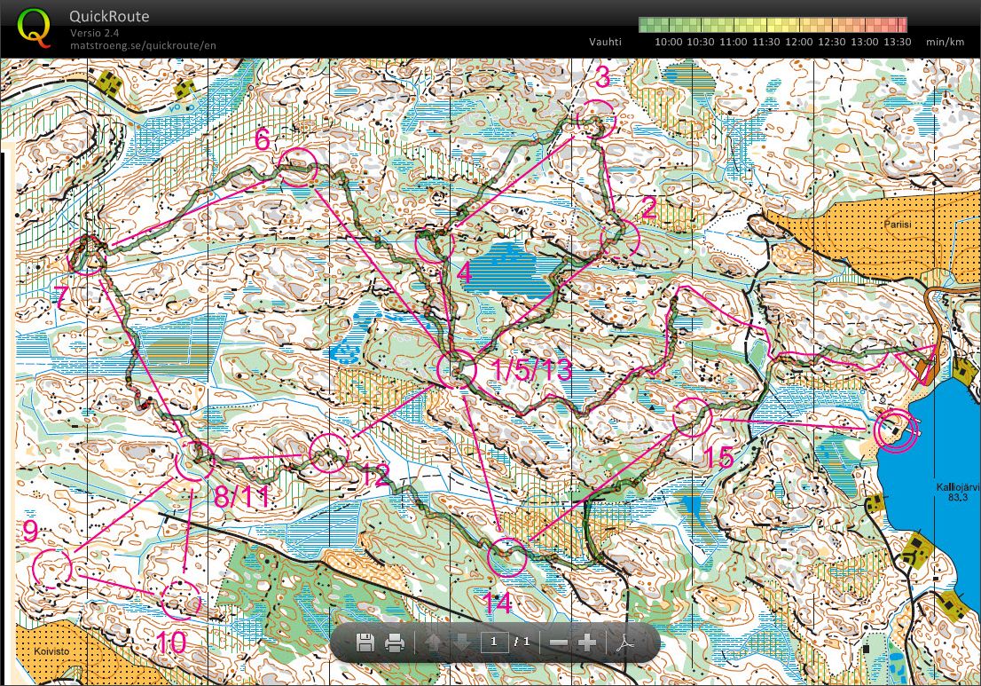 Kuukauden treeni - toukokuu 2012 (09-05-2012)