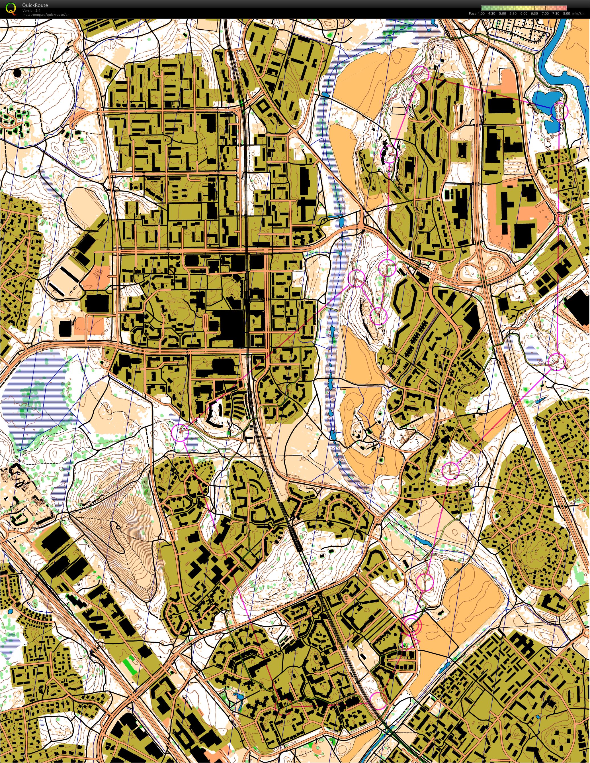 Kaivoksela street O training (28/04/2013)