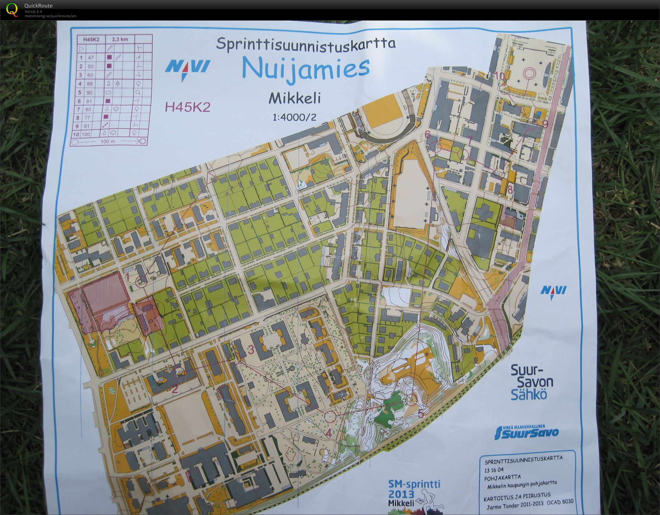 Sm-sprintti karsinta (18/05/2013)