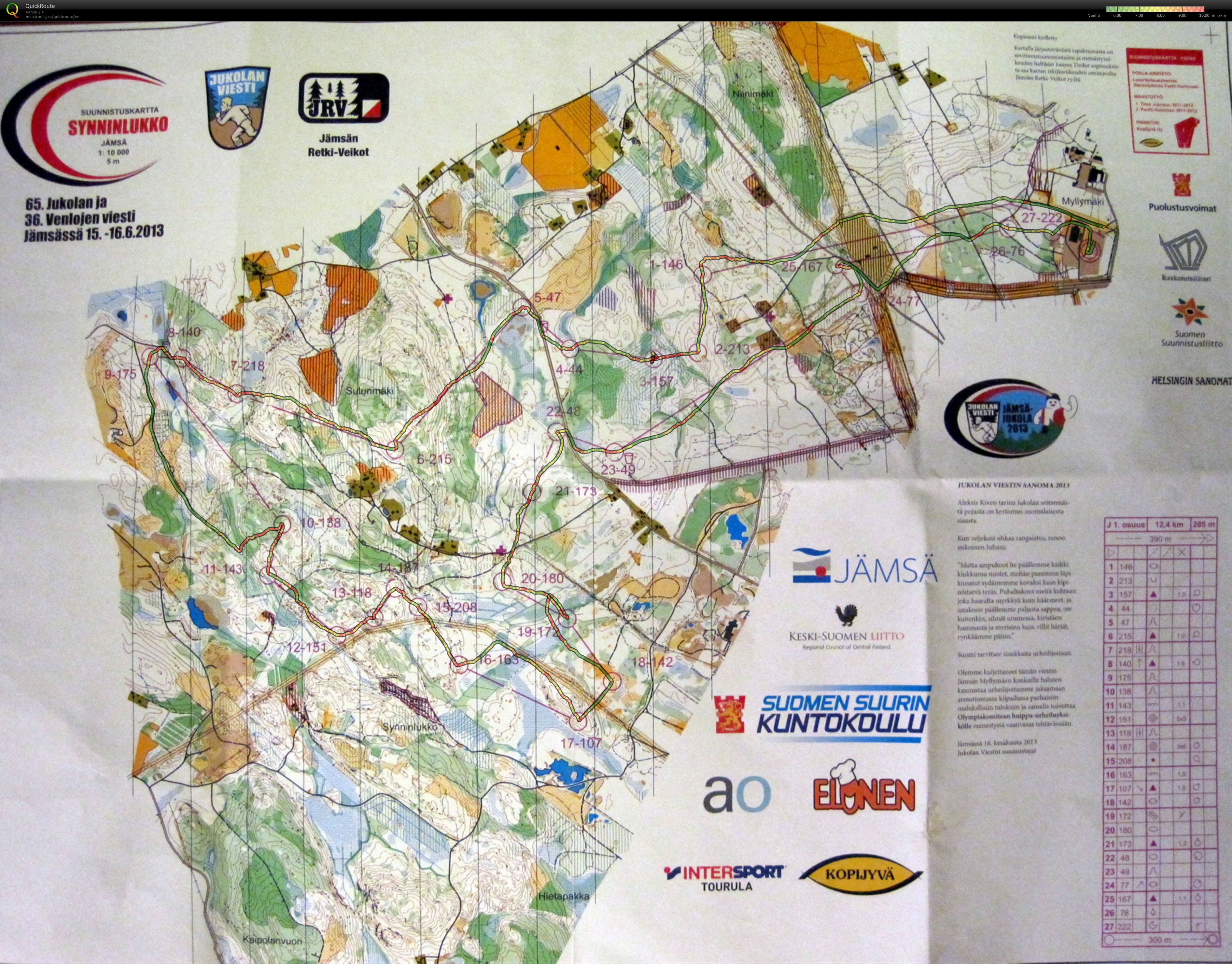 Jämsä-Jukola (15/06/2013)