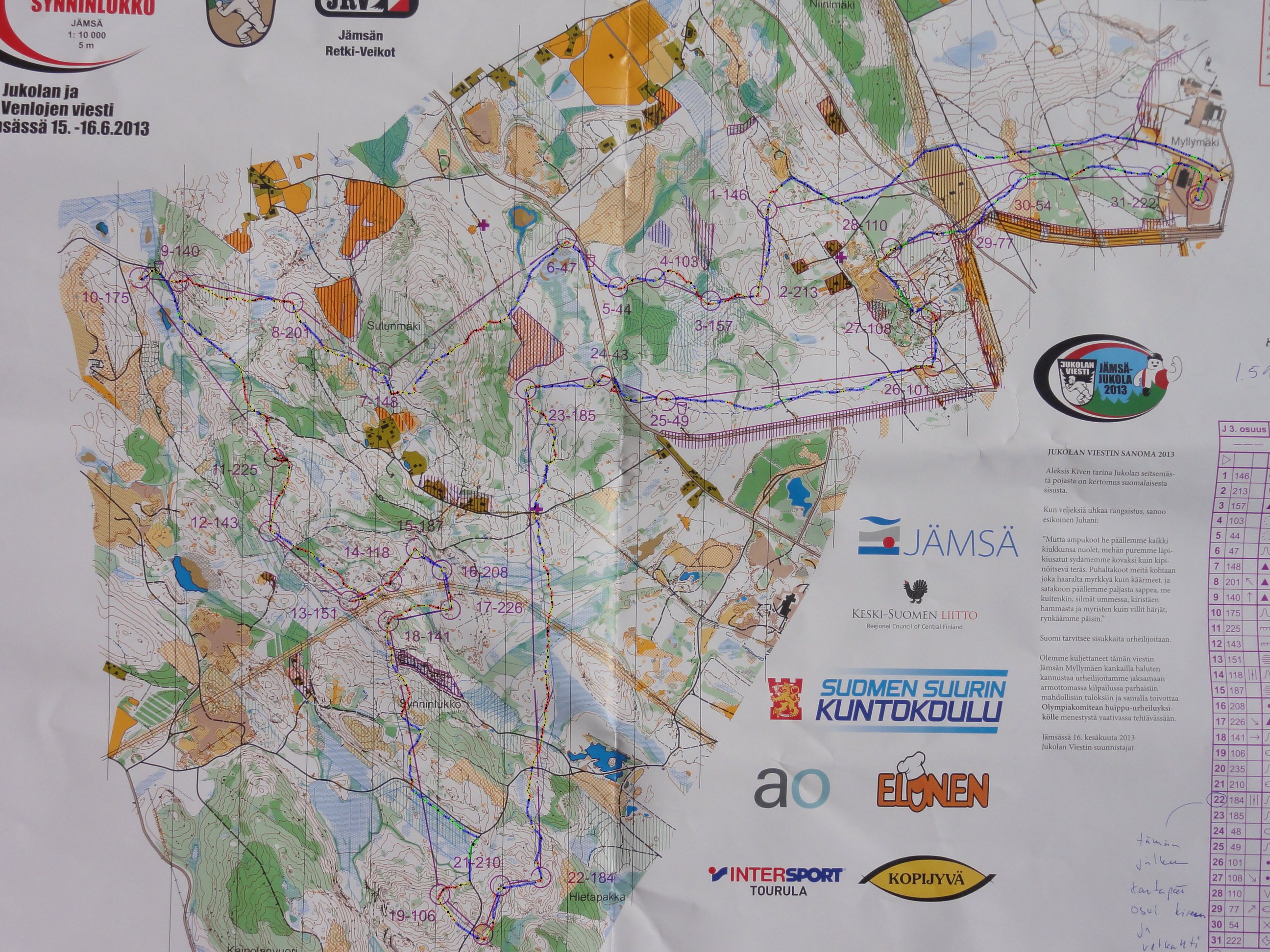 Jämsä-Jukola (15-06-2013)