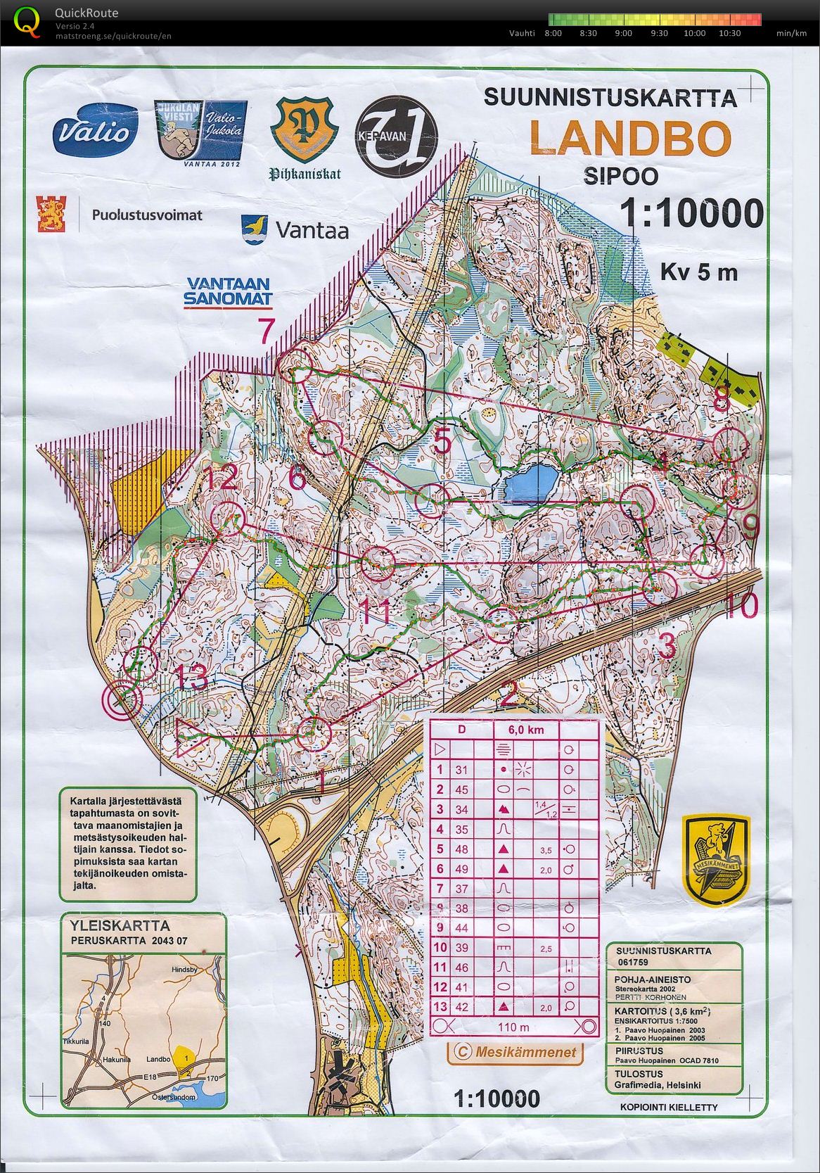 Jukola-leirin eka treeni (19-05-2012)
