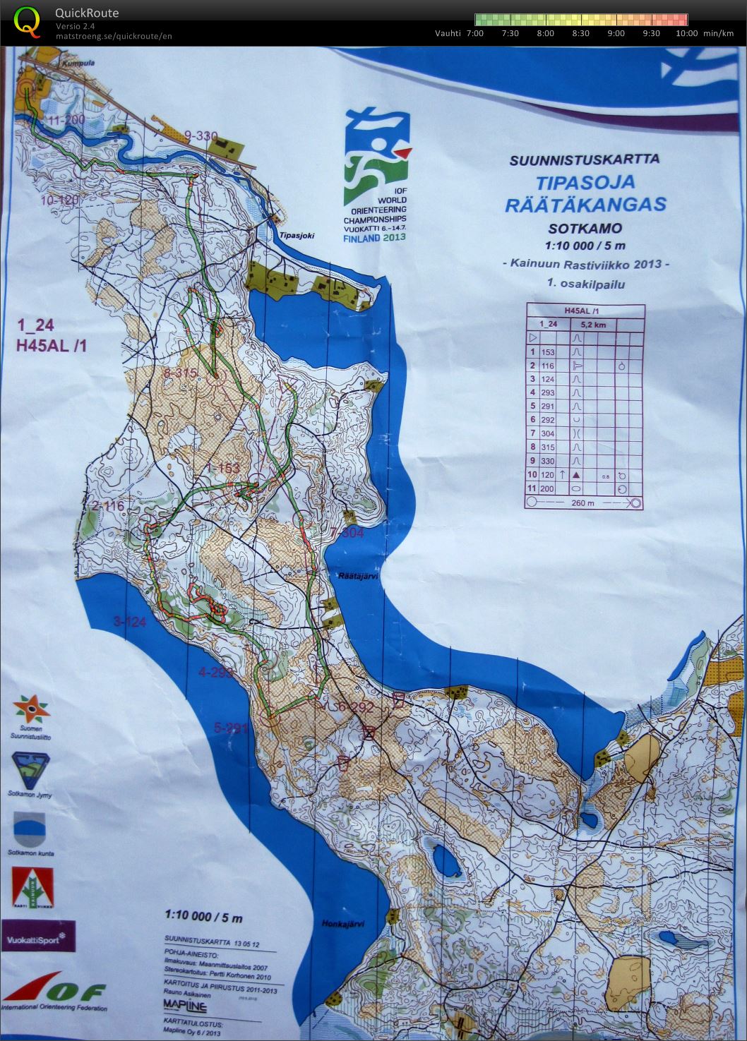 Krv 1. pvä Tipasoja (07/07/2013)