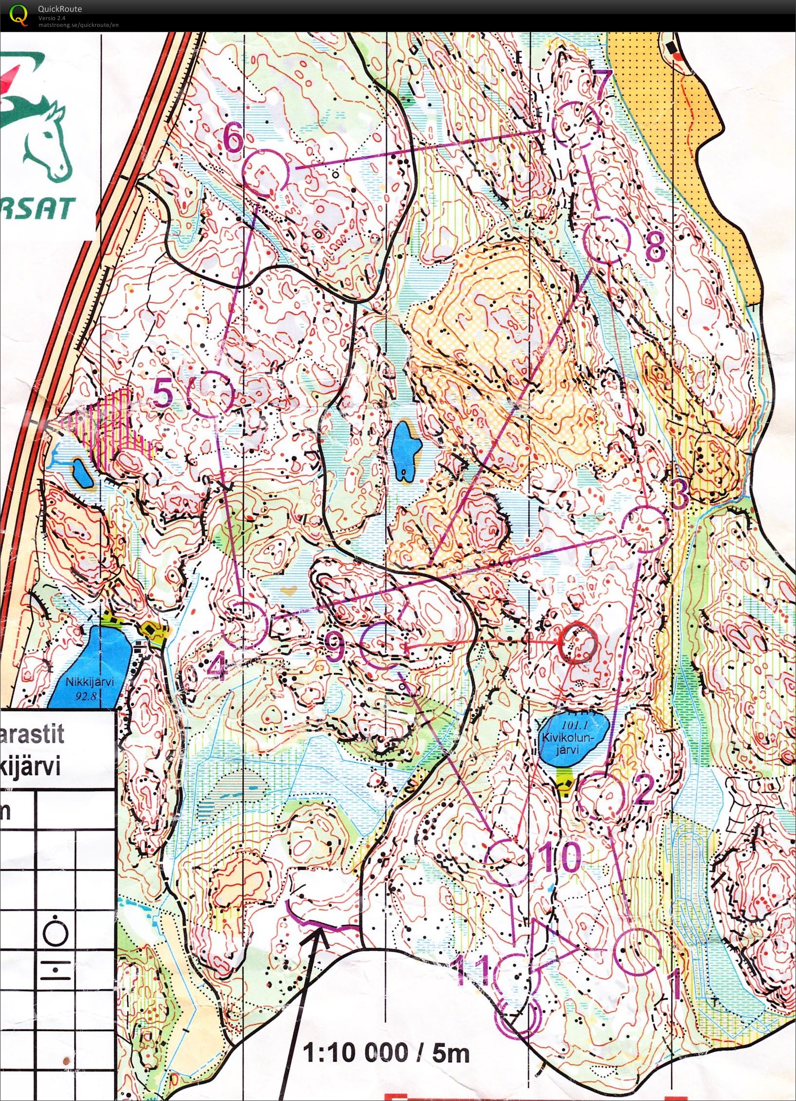 Iltarastien A-rata jälkikäteen ilman lippuja (29-08-2013)