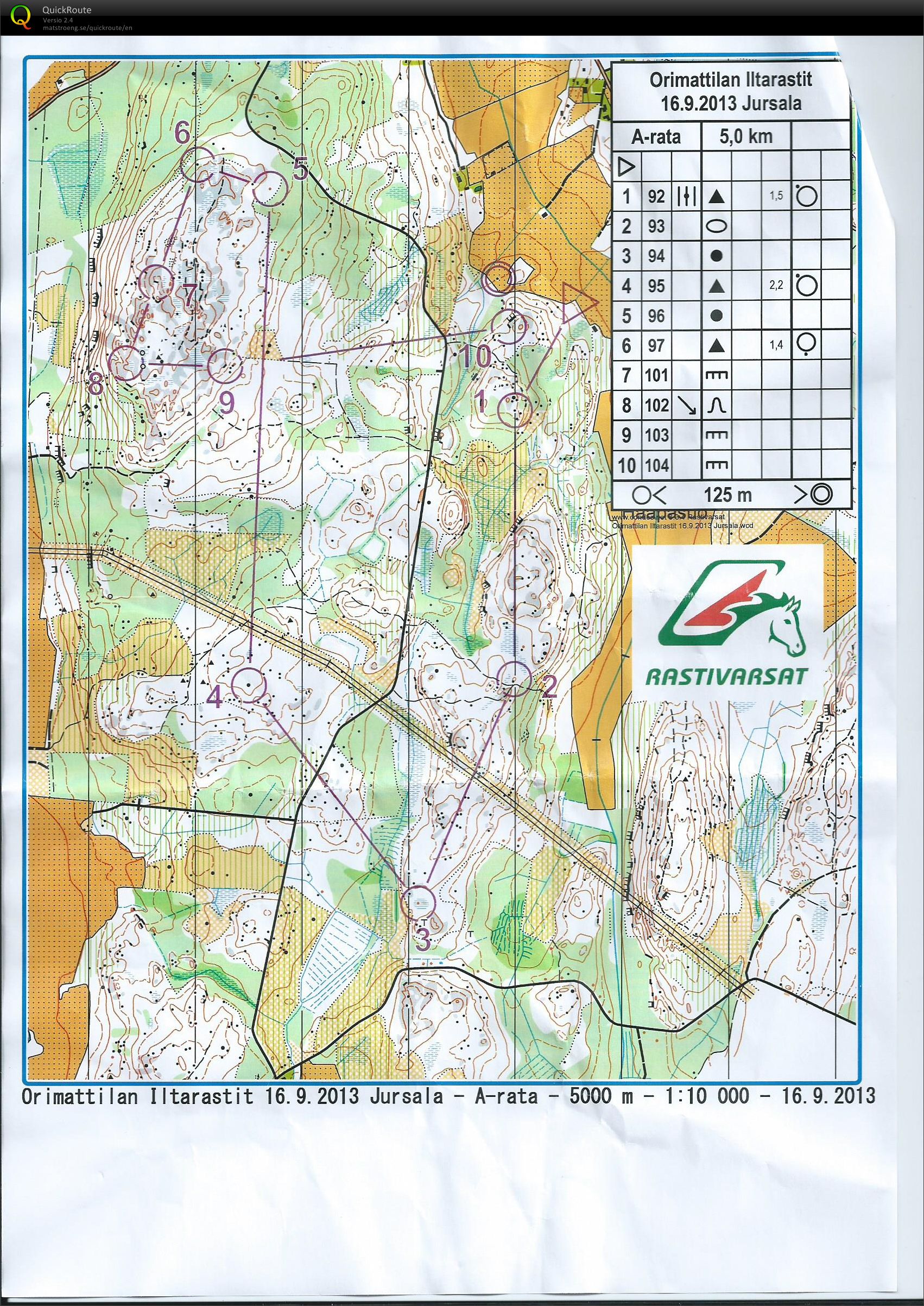 Iltarastit Jursala (16/09/2013)