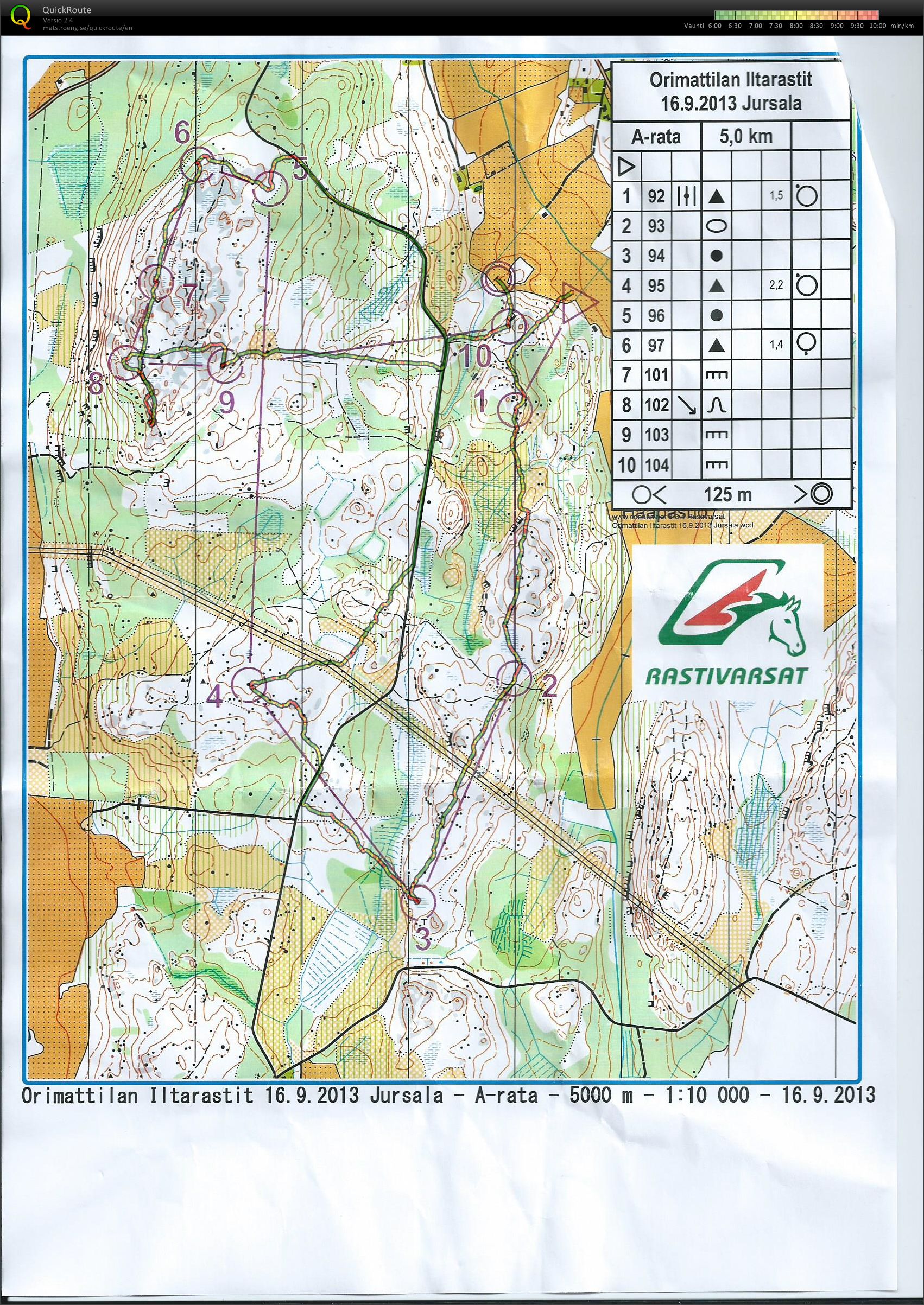 Iltarastit Jursala (16/09/2013)