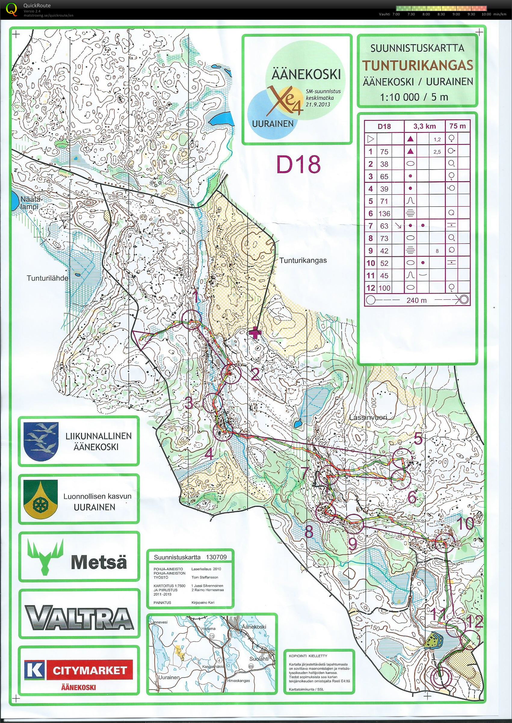 SM-keski D18 A-finaali (21/09/2013)