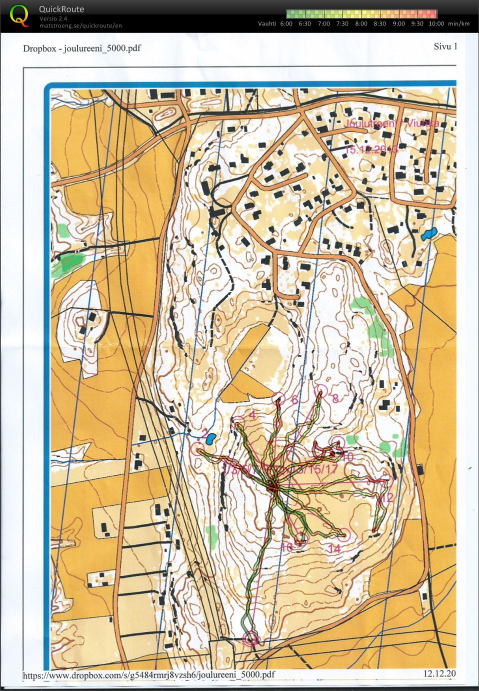 Mäkitreeni / Viikari (15/12/2013)