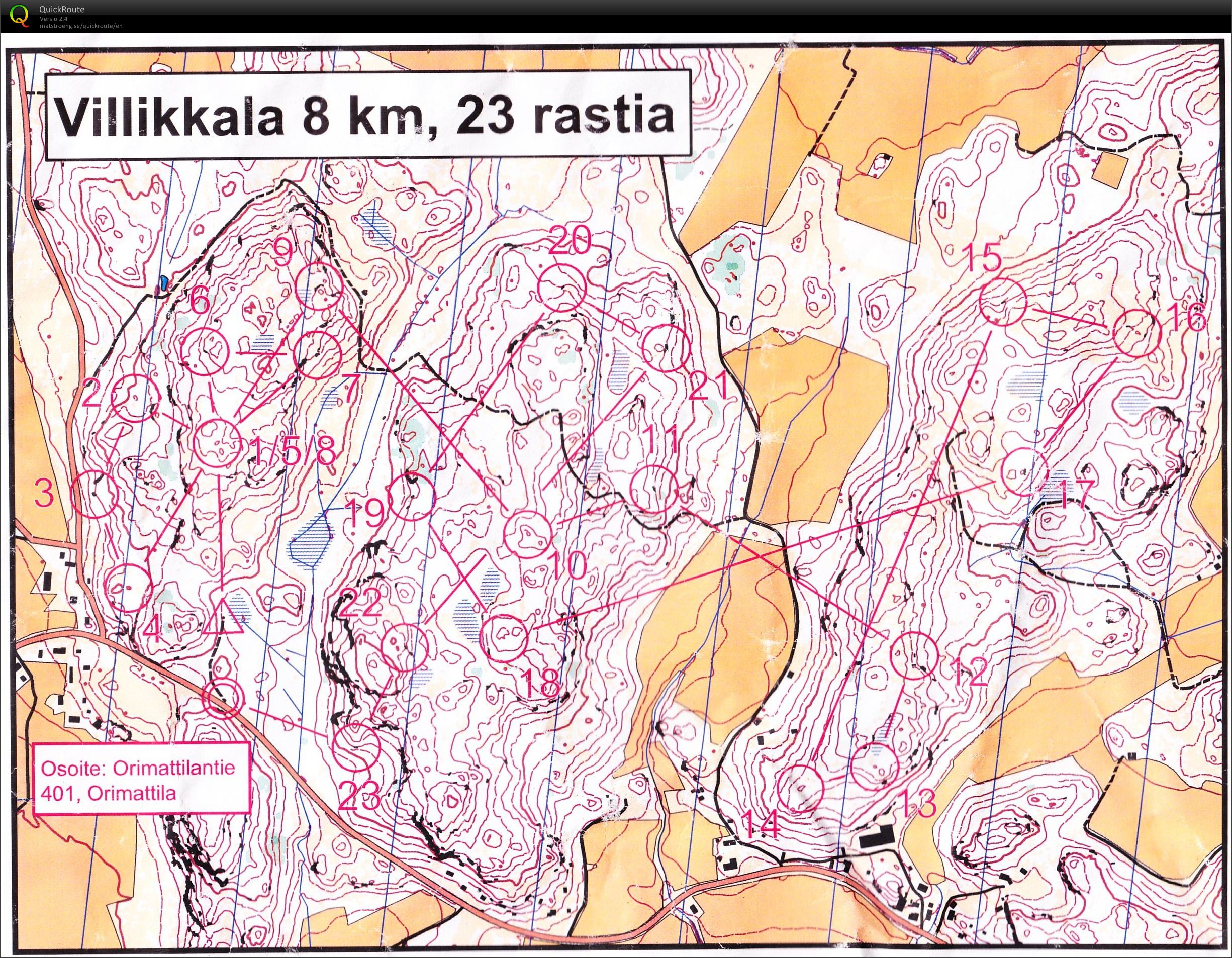 Pullautus Villikkala (01/01/2014)