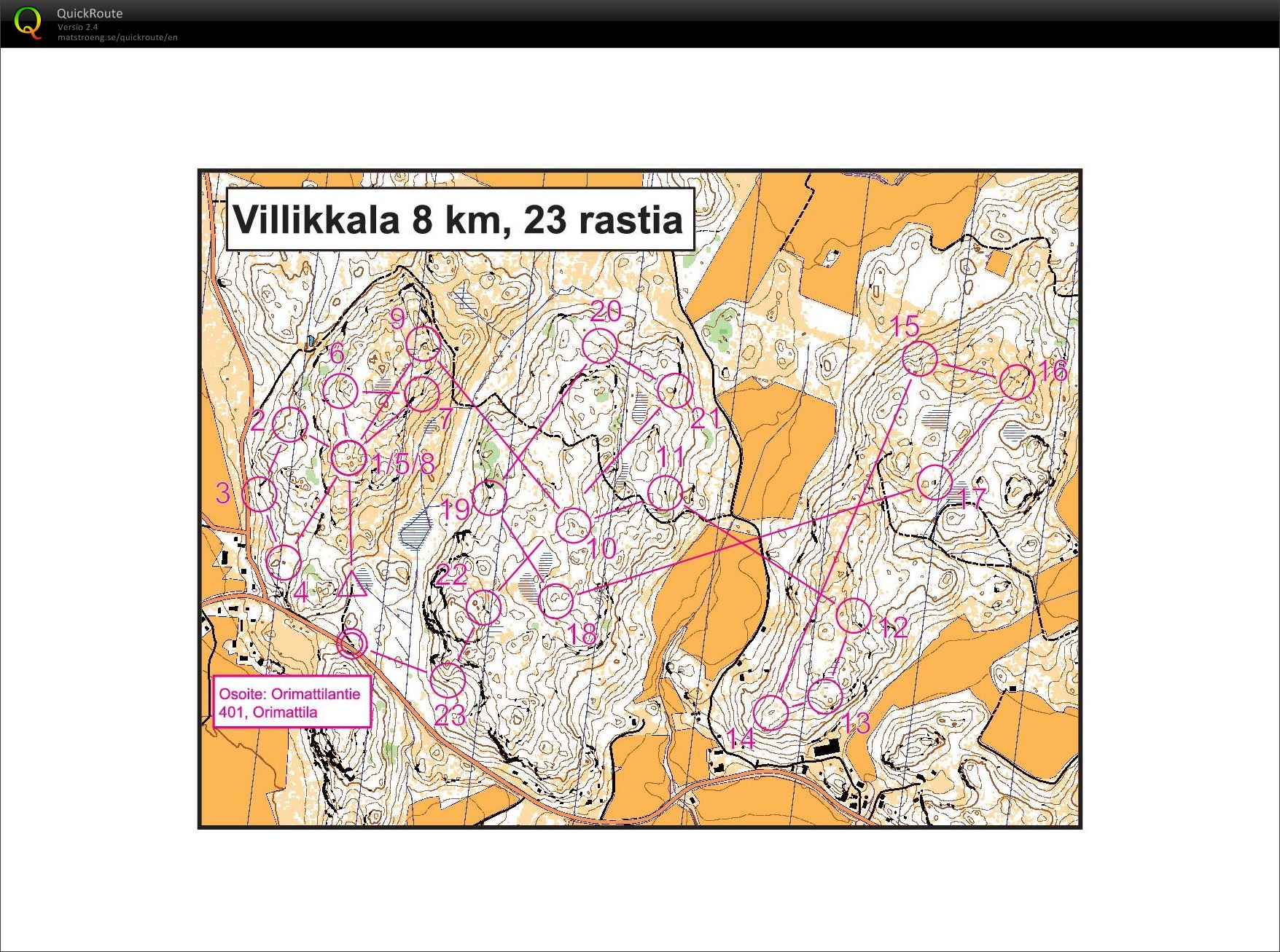 Taitoharjoitus Villikkala (06/01/2014)