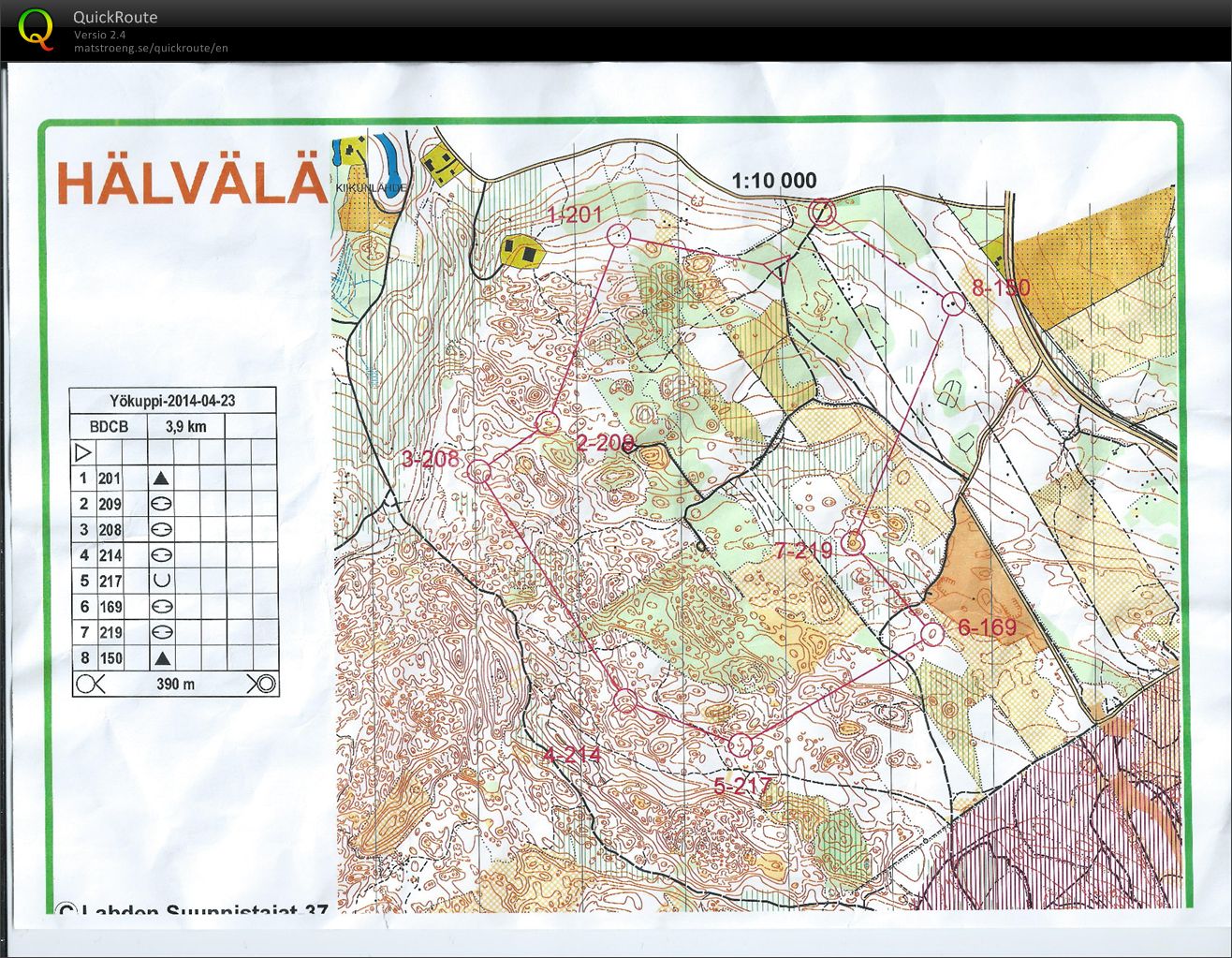 Yökuppi Hälvälä (23/04/2014)