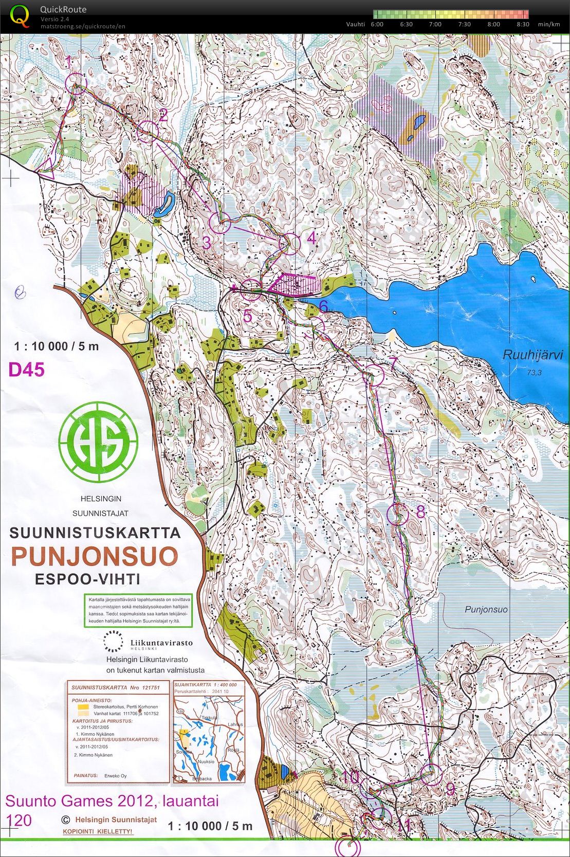 Suunto-Games 1. päivä (09-06-2012)